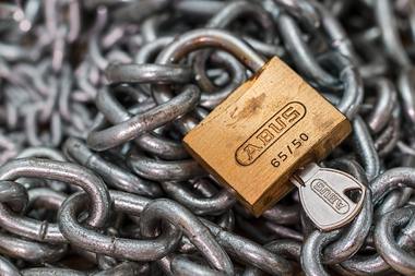 Padlock Lock Chain Key 39624